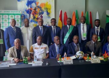CAF Stakeholders during a discussions with Ivorian government on AFCON2023 preparations